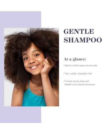 MONAT Junior Gentle Shampoo | Tear-Free Sulfate & Paraben-Free Natural Hair Care for Kids - 237 ml - Buy Online on SooperMarket.com