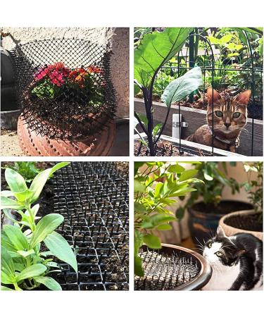 2 Pack Cat Scat Spike Mat Outdoor Cat Deterrent Mat with Spikes Prickle Strips Indoor Dog Digging Deterrent Anti Cats Network Cat Spikes with 8 Garden Staples for Garden Fence 78 11inch - Buy Online on SooperMarket.com
