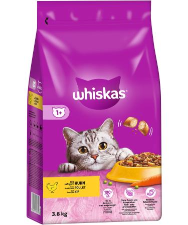 Whiskas - Chicken Nuggets +1 for cats - 3.8 kg 3.8 kg (1 pack)
