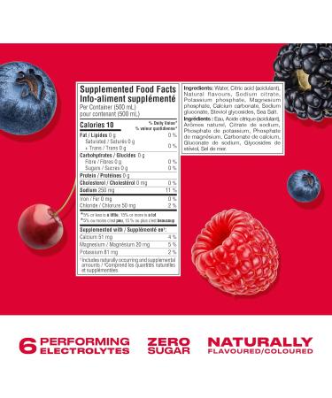 Cwench Electrolyte Sports Drink Hydration Ready To Drink Berry Crush 12x500mL - Buy Online on SooperMarket.com