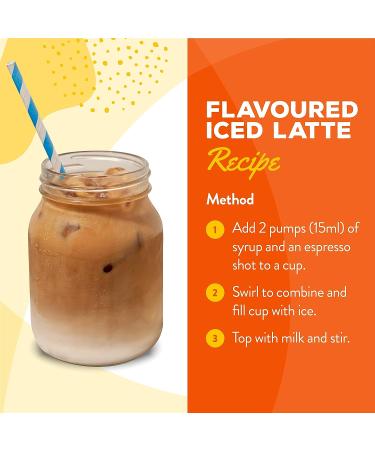 Simply Salted Caramel Syrup - Vegan, Nut-Free Flavouring for Coffee, Cocktails & Baking (1L) - Buy Online on SooperMarket.com