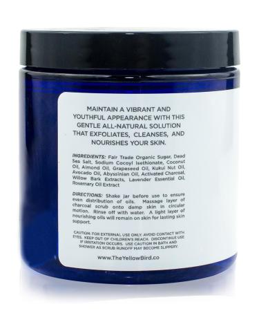 The Yellow Bird Foot Cream & Charcoal Scrub Set - Buy Online on SooperMarket.com