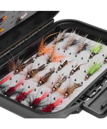 SF Small Waterproof Double Sided Fly Fishing Box | Floatable & Compact Design - Buy Online on SooperMarket.com