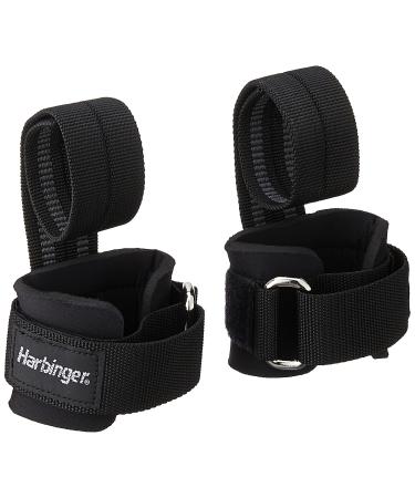 Harbinger Big Grip No-Slip Nylon Lifting Straps with DuraGrip (Pair) Big Grip Pro