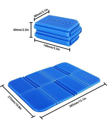 inheming 2PCS Camping Cushion Seat  Foldable Ultralight Foam Sitting Pads  Save Your Backpack Space and Reduce Weight - Buy Online on SooperMarket.com