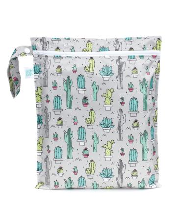 Bumkins Zippered Wet Bag Cacti