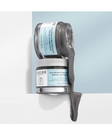 Averr Aglow Illuminating Essence Exfoliating Mask | Natural Acne Treatment & Dark Pore Minimizer | Hydrating Facial Skin Care - Buy Online on SooperMarket.com
