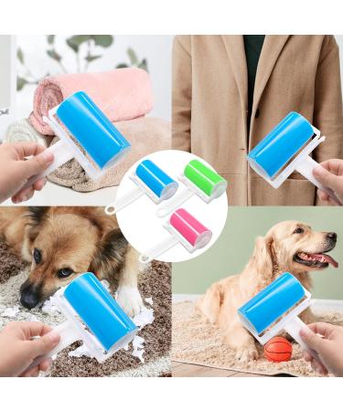 JJQHYC 6 pcs Lint Rollers Washable Reusable Sticky Lint Roller for Removing Fluff Cat Hair Dog Hair from Clothes - Buy Online on SooperMarket.com