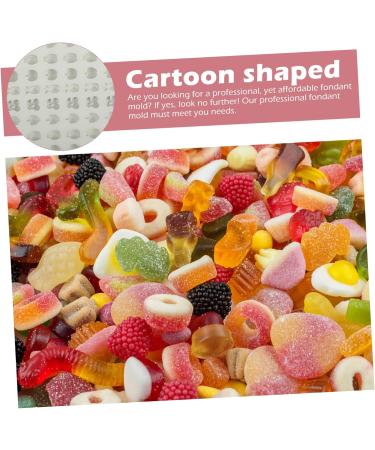 Cabilock 3pcs Candy Mold Sweets Maker Jelly Filled Gummies Jelly Making Jelly Molds Baby Mini 20.8X15cm Blue - Buy Online on SooperMarket.com