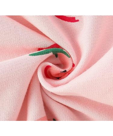 Girls Cotton Sweatshirt - Long Sleeve Casual Jumper for Kids | Toddler Clothes Age 4-5 Years | Strawberry Design - Buy Online on SooperMarket.com