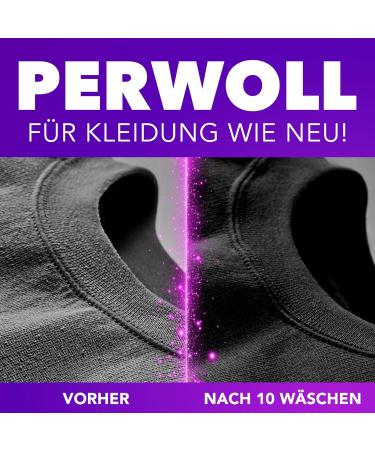 Perwoll Black Detergent - 52 Wash Loads | Gentle Cleaning for Dark Textiles | Triple-Renew Technology - 2.6L Pack - Buy Online on SooperMarket.com