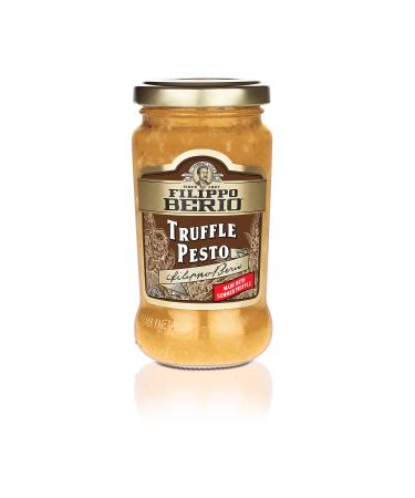 FILIPPO BERIO Truffle Pesto Italian Black Truffle Pesto Pasta Sauce 190g (Pack of 6)