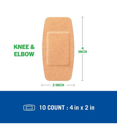 Nexcare Ultra Stretch Bandages CS103-CA Knee & Elbow 10/Pack Knee & Elbow 10 Count - Buy Online on SooperMarket.com