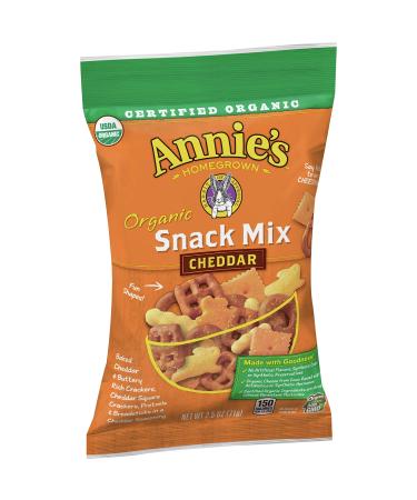 Annie's Organic Cheddar Snack Mix, 2.5 oz (Pack of 12)
