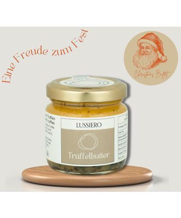 Pack of 3 Lussiero Truffle Butter with Real White Bianchetto Truffle - Gourmet Tuber Borchii 80g Each | International Shipping - Buy Online on SooperMarket.com