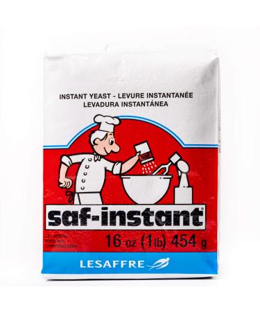 Saf Instant Yeast, 1 Pound Pouch (2-Pack)