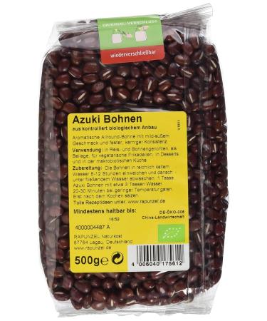 Buy Rapunzel Azuki Beans 500g - Premium Quality Organic & International Shipping - Buy Online on SooperMarket.com