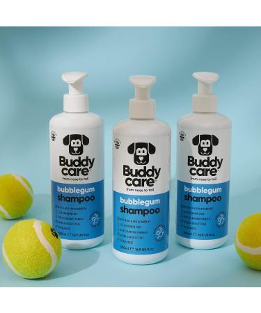 Buy BuddyCare Chewing Gum Dog Shampoo - Deep Cleaning Aloe Vera & B5 Sweet Fragrance | 500ml x3 - Best International Shipping - Buy Online on SooperMarket.com