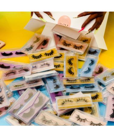 Wholesale Mixed 3D Faux Mink Eyelashes Pack - 5 Styles, 30 Pairs | Fluffy Volume, Natural Charming Look, Medium Length, Handmade & Reusable False Eyelashes - Buy Online on SooperMarket.com