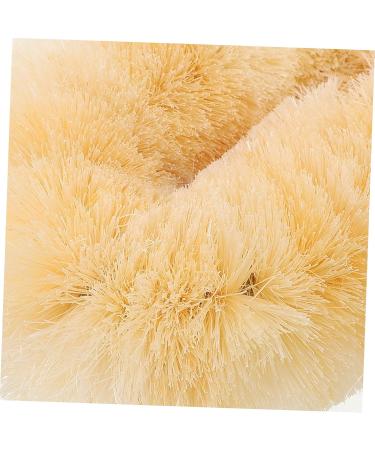 Buy Baluue Sisal Shower Brush - Wear-Resistant Bath Scrubber & Back Cleaning Sponge - Portable Body Care Tool - Buy Online on SooperMarket.com