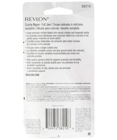 Revlon Cuticle Nipper - Full Jaw for Precise Cuticle Trimming - Buy Online on SooperMarket.com