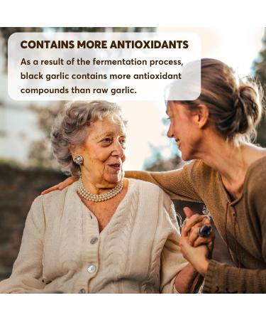 SUNGIVEN Organic Black Garlic Single Clove - 100% USDA Organic, High Antioxidants, Ready to Eat - 8.81 oz (250 g) - Buy Online on SooperMarket.com
