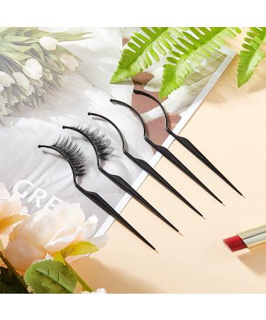 30-Piece False Eyelashes Display Stick & Applicator Tool Set - Black | Eyelash Extension Supplies for Grafted Eyelashes - Buy Online on SooperMarket.com