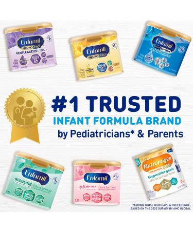 Enfamil Reguline Baby Formula with Omega-3 DHA & Probiotics | Soft Stools & Immune Support | 19.5 oz (Pack of 4) - Buy Online on SooperMarket.com