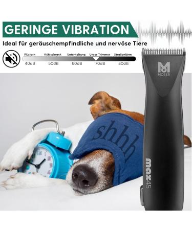 Moser Max 45 Dog Clipper - Powerful 2-Speed Animal Hair Cutter & Trimmer - Includes Plug-In Comb Set - Perfect for Dogs & Cats - Buy Online on SooperMarket.com