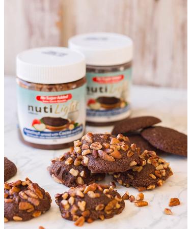 Nutilight Sugar-Free Hazelnut Spread & Milk Chocolate - Keto, Diabetic, Vegan, Kosher - 100% Natural, Cholesterol-Free - 11 oz - Buy Online on SooperMarket.com