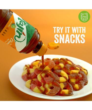 Tajin Fruity Chamoy Hot Sauce 15.38 oz - Pack of 2 | Tangy and Spicy Flavor | 15.38 Fl Oz - Buy Online on SooperMarket.com