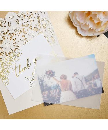 Vellum Paper for Invitations - White Translucent Sheets | 12x12 in, 100 Sheets - Buy Online on SooperMarket.com
