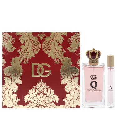 Dolce and Gabbana Q for Women - 2 Pc Gift Set 3.3oz EDP Spray 0.33oz EDP Spray