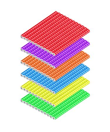 Draderch spoke reflectors set 72 pieces of spoke reflector bicycle bike reflectors 360 Visibility spokes reflector bicycle reflectors waterproof simple assembly for all common spoke wheels