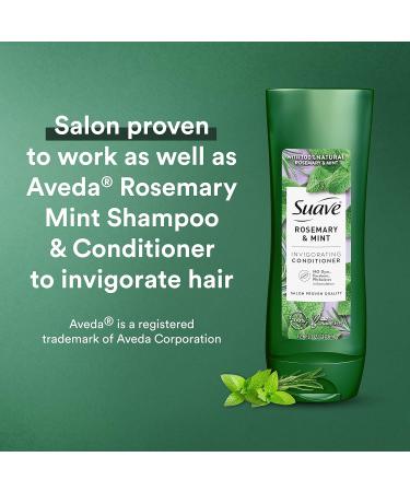 Suave Revitalizing Rosemary + Mint Conditioner - Paraben Free 12.6 oz | Nourish & Refresh Hair - Buy Online on SooperMarket.com