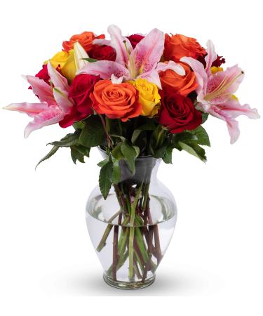 Benchmark Bouquets Big Blooms, With Vase (Fresh Cut Flowers)