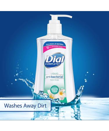Dial Antibacterial Liquid Hand Soap - White Tea, 11 Ounce (Pack of 4) - Tea Tree, 11 Fl Oz (Pack of 4) - Buy Online on SooperMarket.com