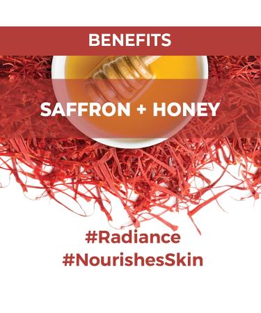 Nykaa Naturals Skin Secrets Bubble Sheet Mask - Saffron & Honey | Pore Cleansing Anti-Aging Brightening & Hydrating 0.67 oz - Global Shipping Available - Buy Online on SooperMarket.com