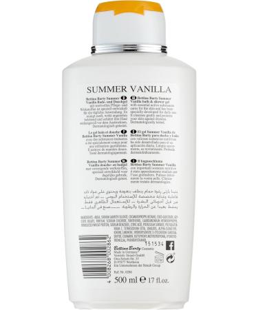 Bettina Barty Summer Vanilla Bath and Shower Gel 500 ml - Buy Online on SooperMarket.com