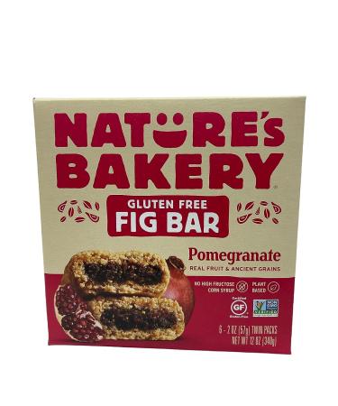 Natures Bakery Gluten Free Fig Bars Variety Bundle - Raspberry, Blueberry, Pomegranate with Recipe Card - Buy Online on SooperMarket.com