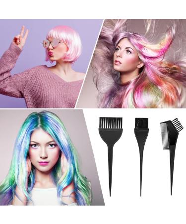KOMUNJ 4-Piece Hair Dye Brush Set | DIY Salon Tool for Mixing & Applying Hair Dye | International Shipping Available - Buy Online on SooperMarket.com