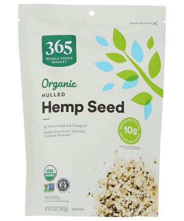 365 by Whole Foods Market, Hemp Seed Organic, 12 Ounce