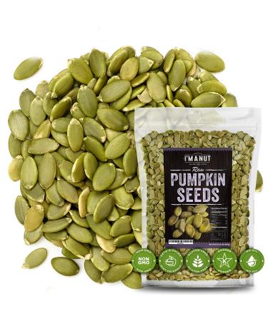 Raw Pumpkin Seeds (Papitas) 64 oz (4 lb) | No Preservatives | Non-GMO | NO PPO | 100% Natural | Resealable Bag | BULK Size | Healthy | Premium Grade 4.0 Pounds
