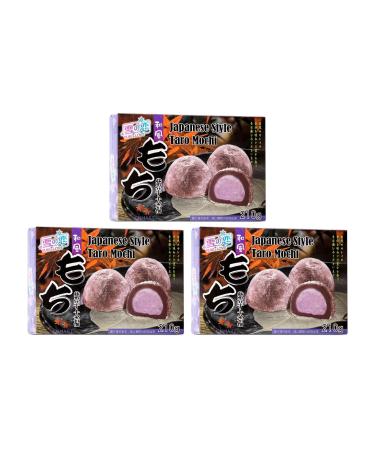 Yuki & Love Taro Mochi Daifuku 210g (Pack of 3) by CNMART