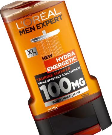 L'Oreal Paris Men Expert Shower Gel Hydra Energetic 300 ml - Buy Online on SooperMarket.com
