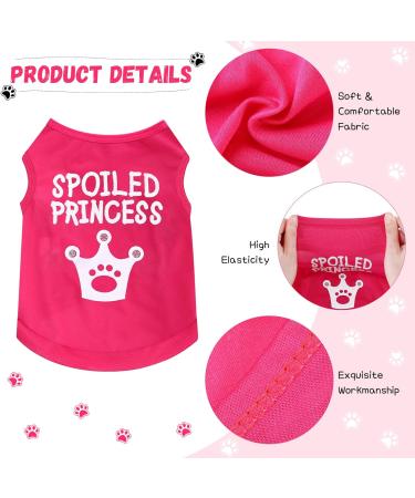 6 Pack Dog Shirt Puppy Clothes for Chihuahua - Breathable Dog Outfit - Summer Cat and Dog Clothes - Dachshund Puppy Accessories - Printed Dog Shirts - Medium - Buy Online on SooperMarket.com