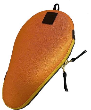 OneJoy Table Tennis Racket Cover Bag - OrangeYellow | Zipper Closure | For 1 Racquet/Paddle - Buy Online on SooperMarket.com
