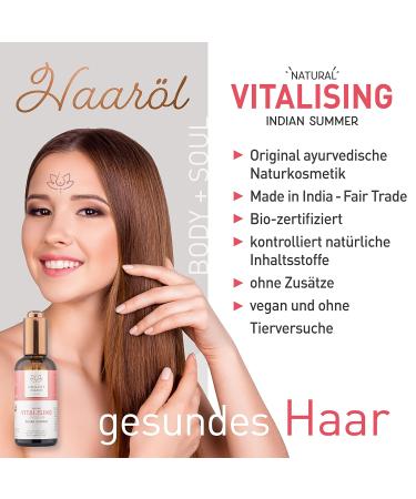 Himalayas Dreams Hair Oil & Beard Oil 100ml | Vegan Natural Cosmetics with Rosemary Coconut Sesame & Castor Oils for Limp Hair - Buy Online on SooperMarket.com