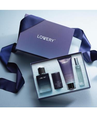 Blue Fusion Perfume for Men Mens Cologne Set 4 in 1 Perfume Set & Colognes Gift Set - 4 Piece Parfum Antiperspirant Deodorant Stick Body Lotion Cologne - Masculine Birthday Gifts Perfumes for Men - Buy Online on SooperMarket.com