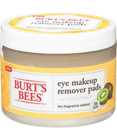 Burt's Bees Eye Makeup Remover Pads, 35 Count 35 Count (Pack of 1)